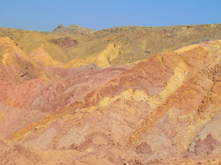 Mountain of Clay Near Golden Beach,South West of Pakistan