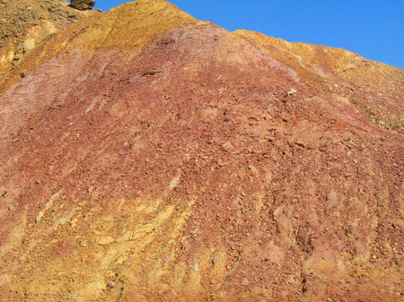 Mountain of Clay Near Golden Beach,South West of Pakistan