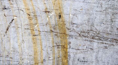 Detailed close up view of concrete walls on modern architecture buildingsの写真素材