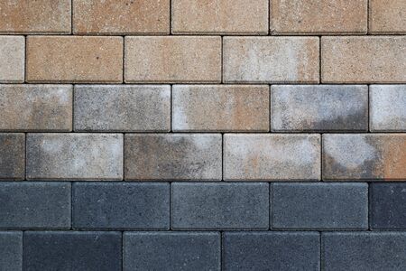 Close up surface of a cobblestone surface