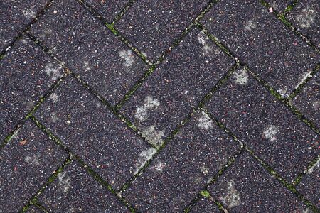 Close up surface of a cobblestone surface