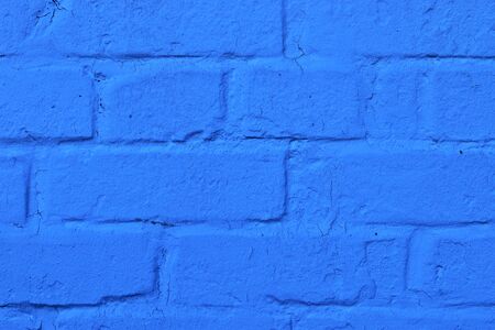Old brick wall. Texture of old weathered brick wall panoramic background.