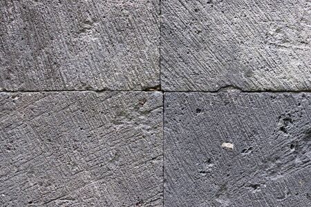 Old brick wall. Texture of old weathered brick wall panoramic background.