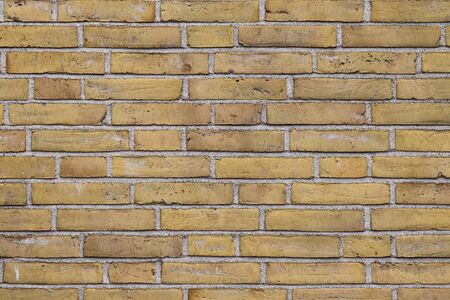 Old brick wall. Texture of old weathered brick wall panoramic background.
