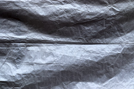 Close up detailed view on plastic foil and plastic surfaces in high resolutionの写真素材