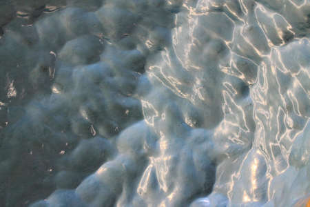 Close up detailed view on plastic foil and plastic surfaces in high resolution