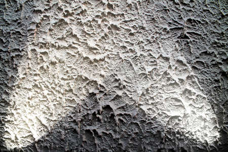 Close up view on concrete wall textures with three spotlights in high resolutionの写真素材