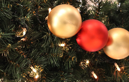 Beautiful colorful christmas decoration