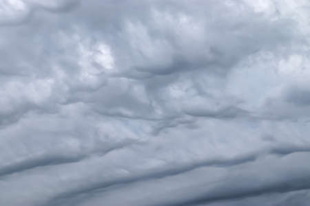 Stunning Asperatus cloud formations in the sky