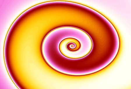 3D-Illustration of a zoom into an infinite mathematical fractal set