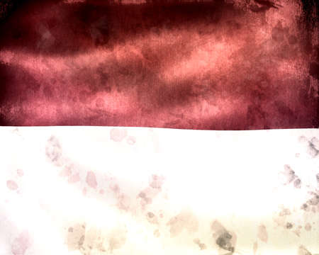 Monaco flag - realistic waving fabric flagの写真素材