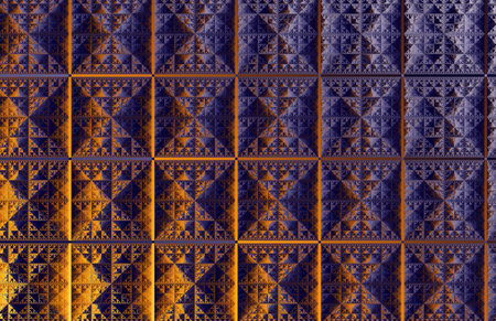 Beautiful zoom into the infinite mathematical mandelbrot set fractal