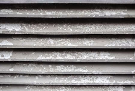 Detailed close up view on metal and steel surfacesの写真素材