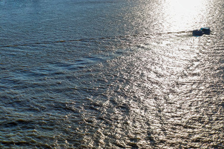 Hamburg, Germany, 27 August 2022, Beautiful view at the port of Hamburg seen from the Elbe Philhamornicのeditorial素材