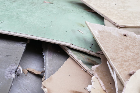 Sand and stones on a gravel ground texture in high resolutionの写真素材