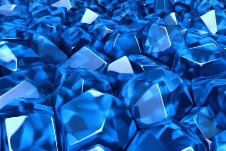Three dimensional ice background texture created with generative AI technologyの素材