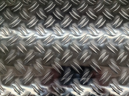 Close up view on metal surface texturesの写真素材