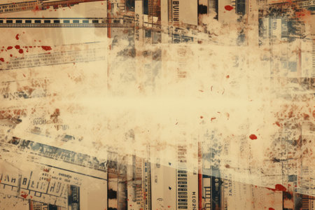 A beautiful vintage filmstrip backgroundの素材