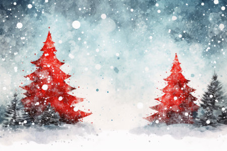 A festive christmas artwork backgroundの素材