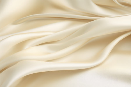 Wavy silk cloth background textureの素材