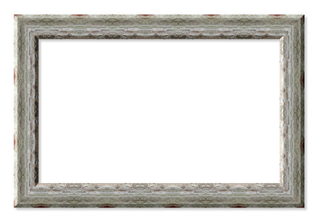 Marble Picture frame with white background
