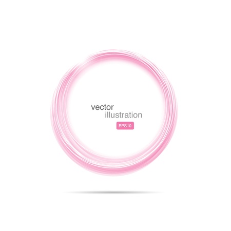 Pink circle shapeのイラスト素材
