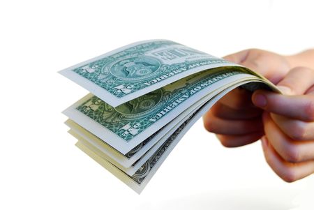 A photo from an allegoric series dealing with the banking crisis in the US, September 2008