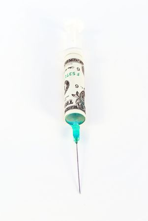 A photo from an allegoric series dealing with the banking crisis in the US, September 2008の写真素材