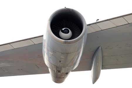 An B-747 engine