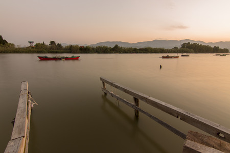 Lagoon estanyの写真素材