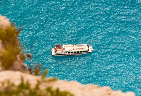 Passenger boat at Ionian sea