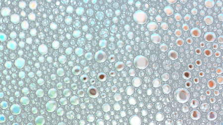 Macro shot Foam Bubble from Soap or Shampoo