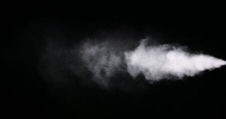 White vapor from air saturatorの写真素材