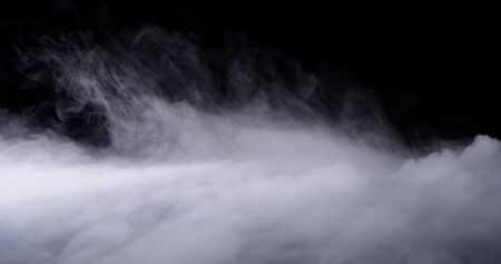 Realistic dry ice smoke clouds fog overlay perfect for compositing into your shots. Simply drop it in and change its blending mode to screen or add.の写真素材