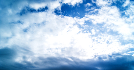 blue sky with cloud.の写真素材