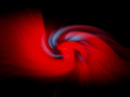 abstract red color on black backgroundの写真素材