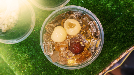 Popular candy snacks that quench thirst quencher. And was adapted to many other dishes and sweet. And here's a healthy diet that is very close.の写真素材
