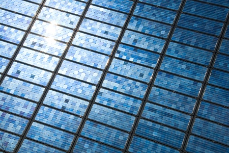 Solar Panelの写真素材