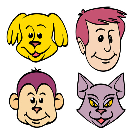 Pets Â Vector Illustrationのイラスト素材