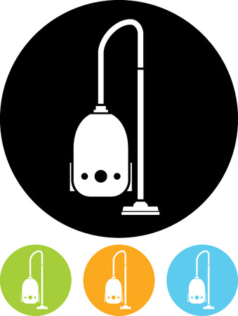Vacuum cleaner vector iconのイラスト素材
