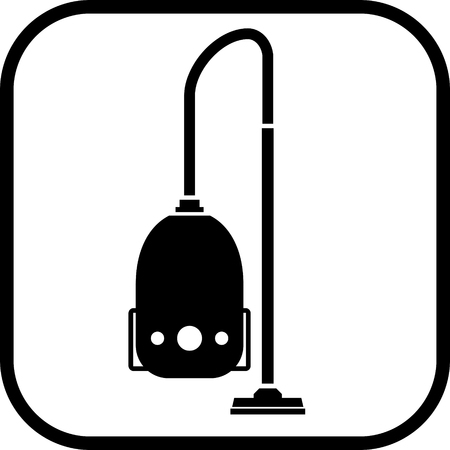 Vacuum cleaner vector iconのイラスト素材