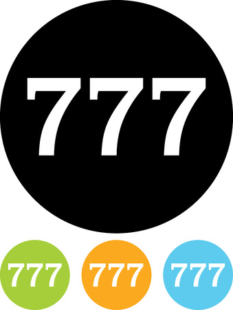 Jackpot vector iconのイラスト素材