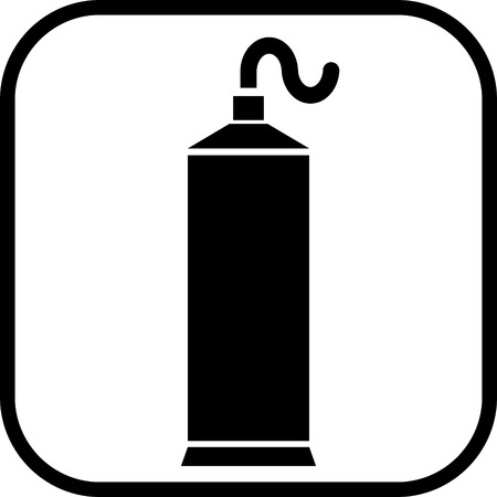 Toothpaste tube vector icon isolatedのイラスト素材