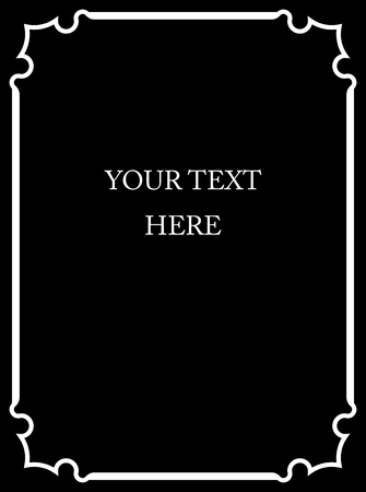 Frame book cover vectorのイラスト素材