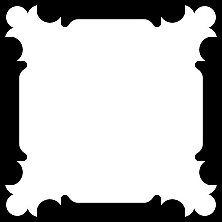 Frame Vector Square Tileのイラスト素材