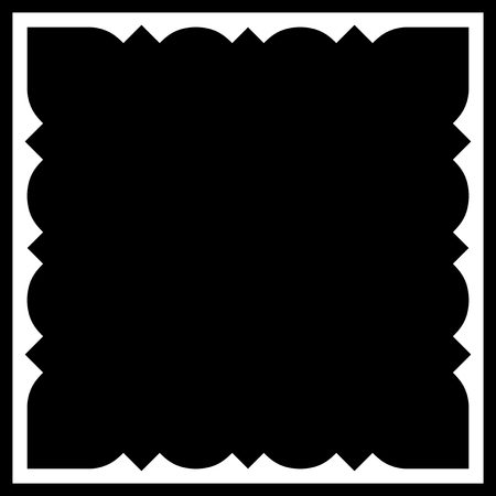 Square frame vectorのイラスト素材