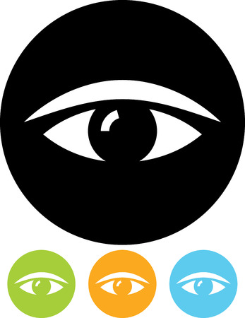 Vector icon - Eyeのイラスト素材