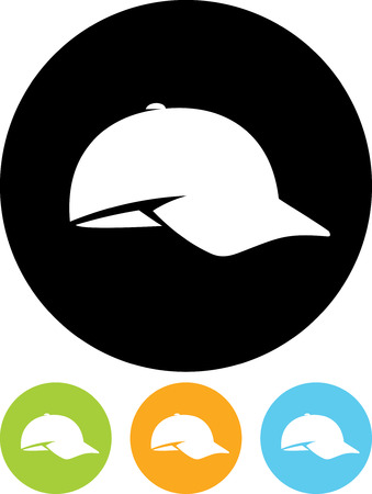 Baseball cap - Vector icon isolatedのイラスト素材
