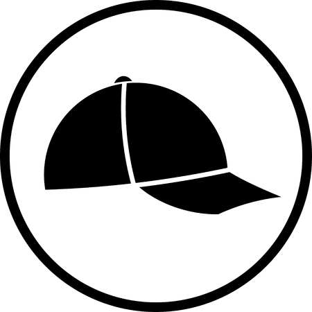 Baseball cap vector iconのイラスト素材