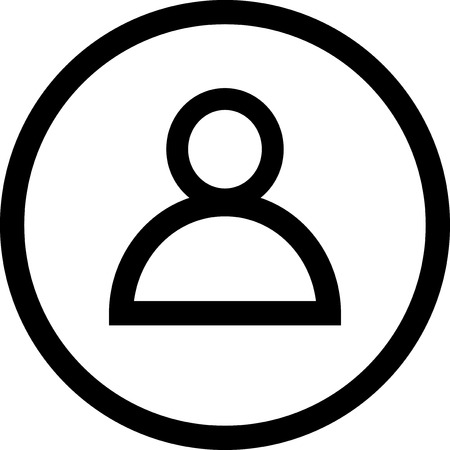 Man character - Vector icon isolatedのイラスト素材